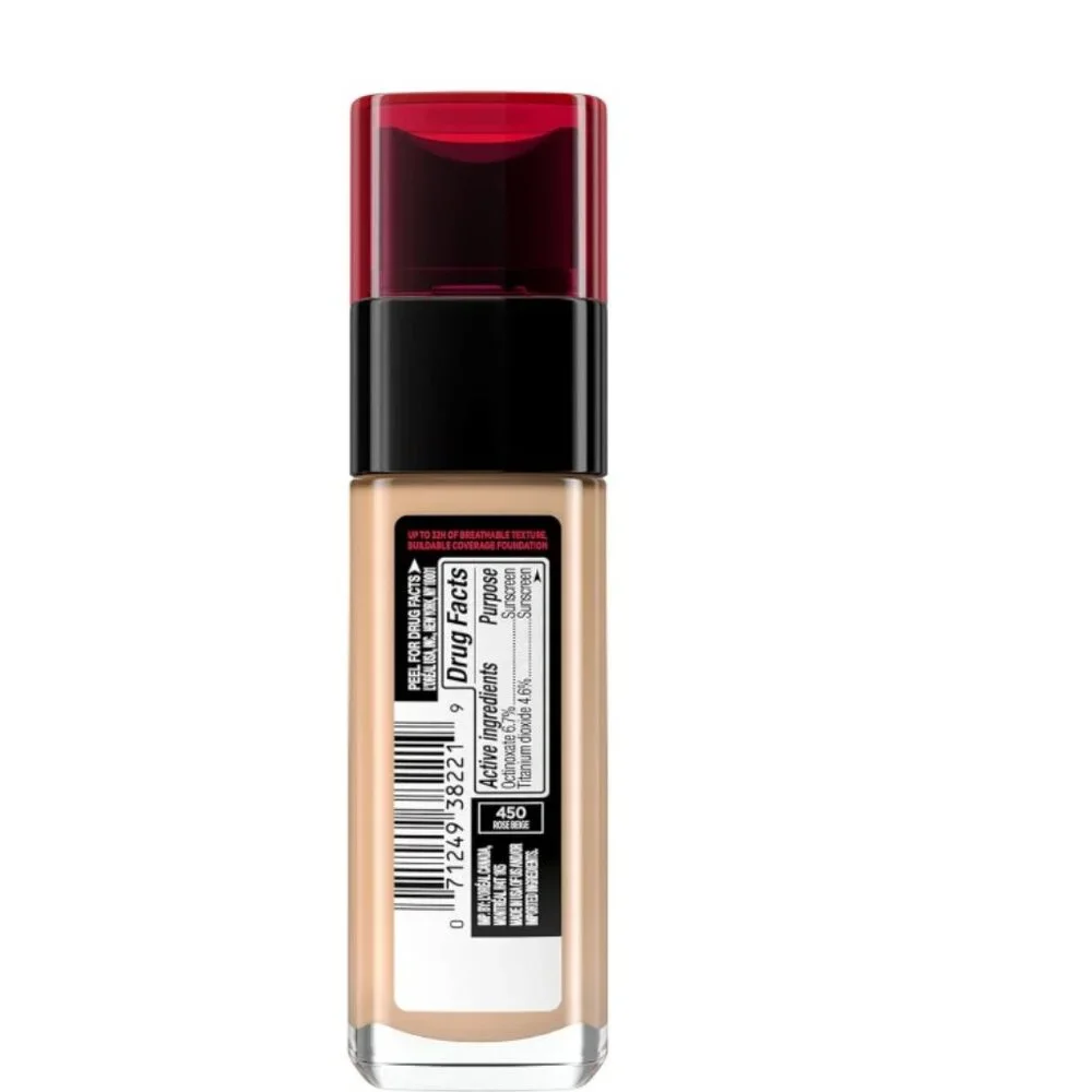 L'Oreal Infallible Fresh Wear 32 HR Foundation - 450 Rose Beige